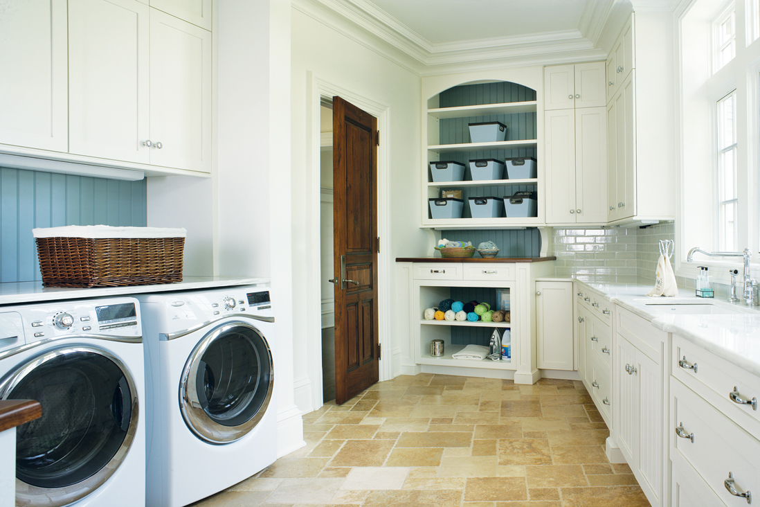 Cabinets With Mini Fridge & Microwave Flanked By Taupe Built In Bink Beds  Design Ideas